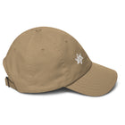 BLESSED dad hat in navy — faith-based accessory