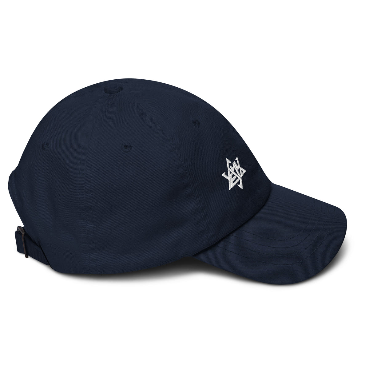BLESSED dad hat lifestyle shot — Christian streetwear by KingJesus.shop