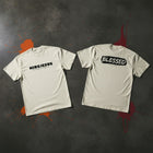 BLESSED oversized faded Christian tee — flat lay lifestyle KingJesus.shop