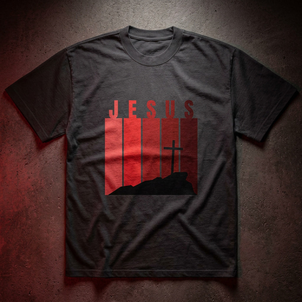 Jesus Oversized Faded Tee