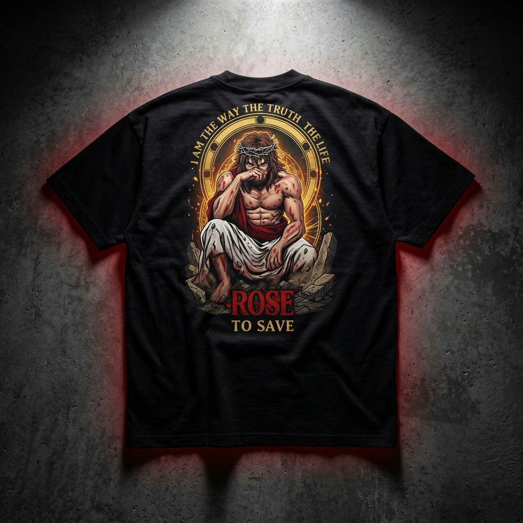 Rose to Save Premium Heavyweight Tee