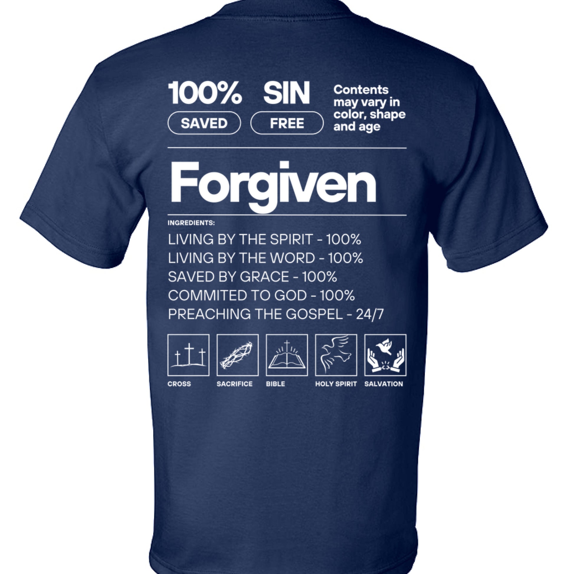 Navy - BACK