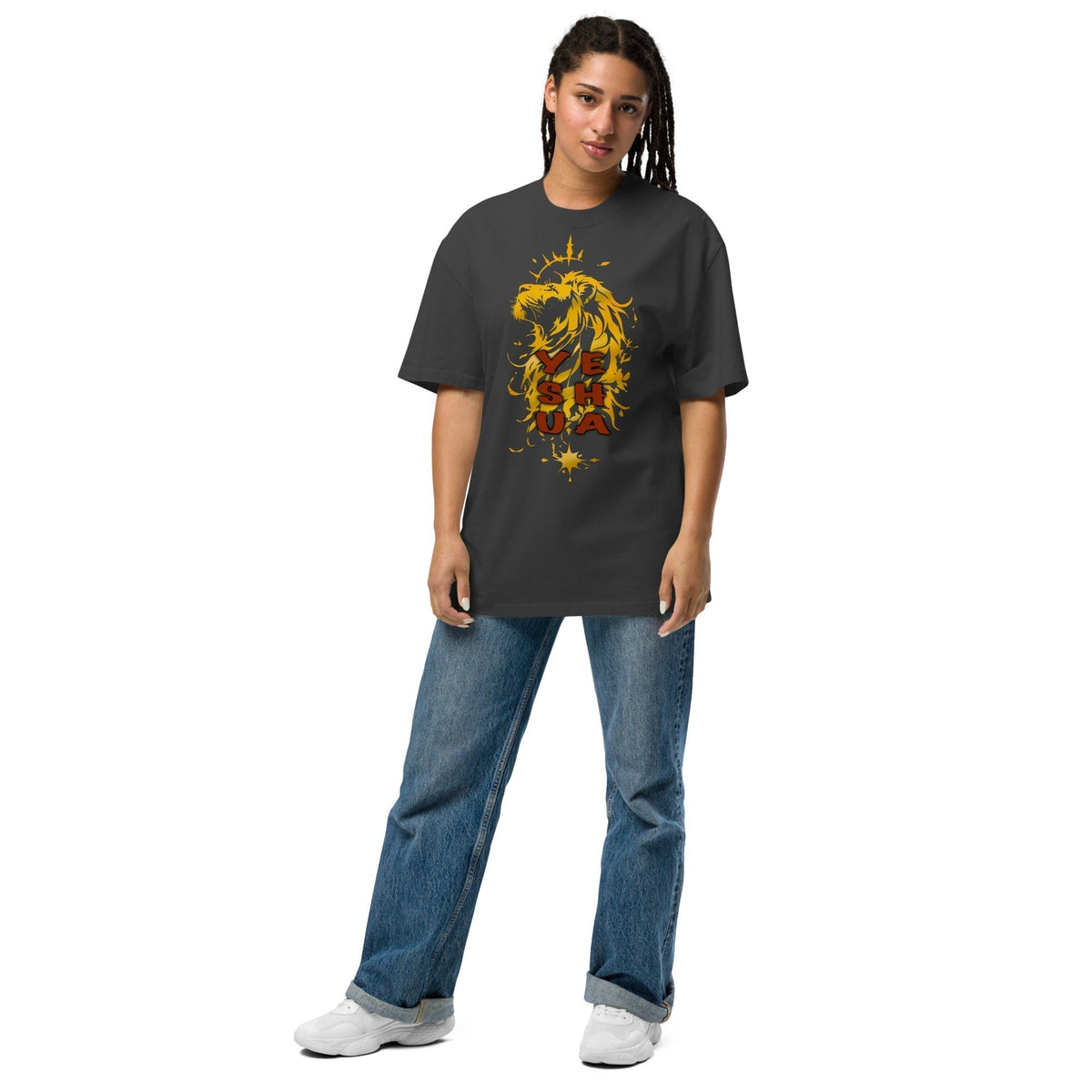 Yeshua Lion Oversized Tee