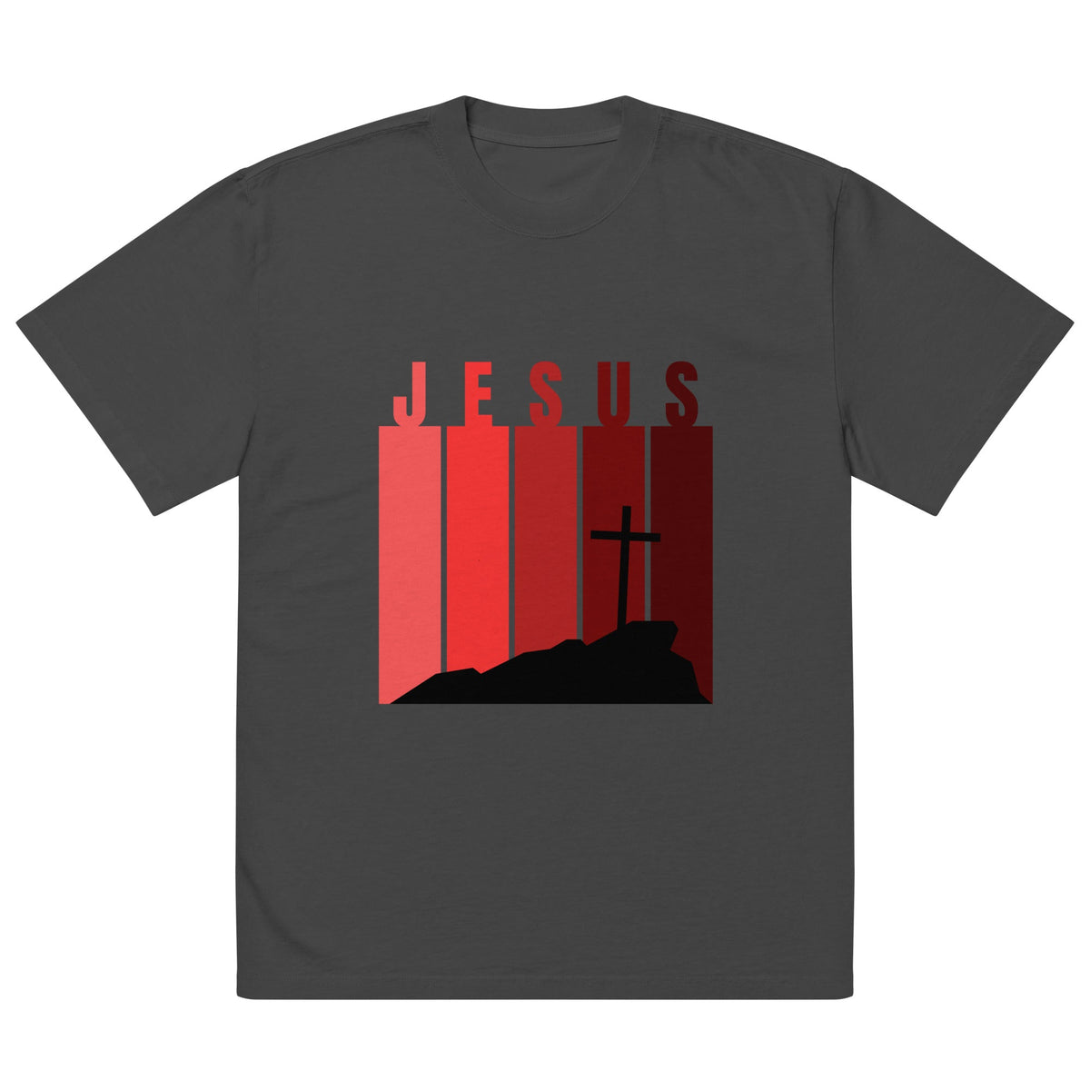 Jesus Oversized Faded Tee
