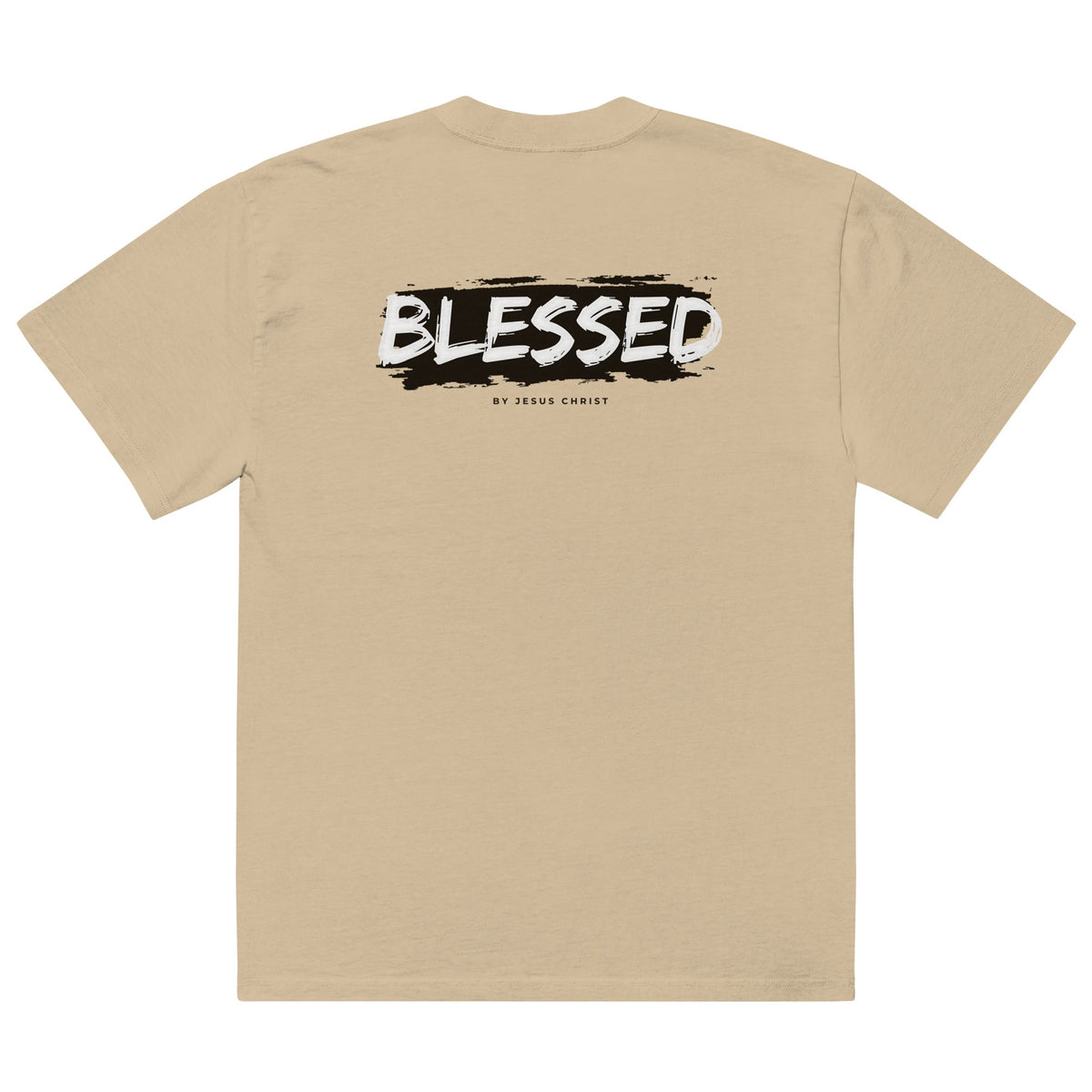 BLESSED Oversized Faded Tee