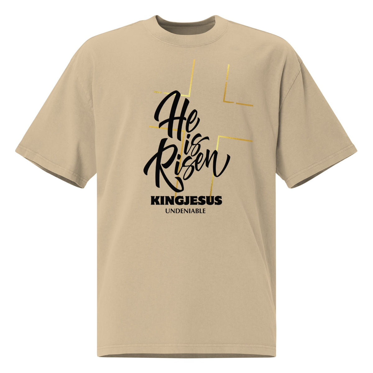 He Is Risen Oversized Tee
