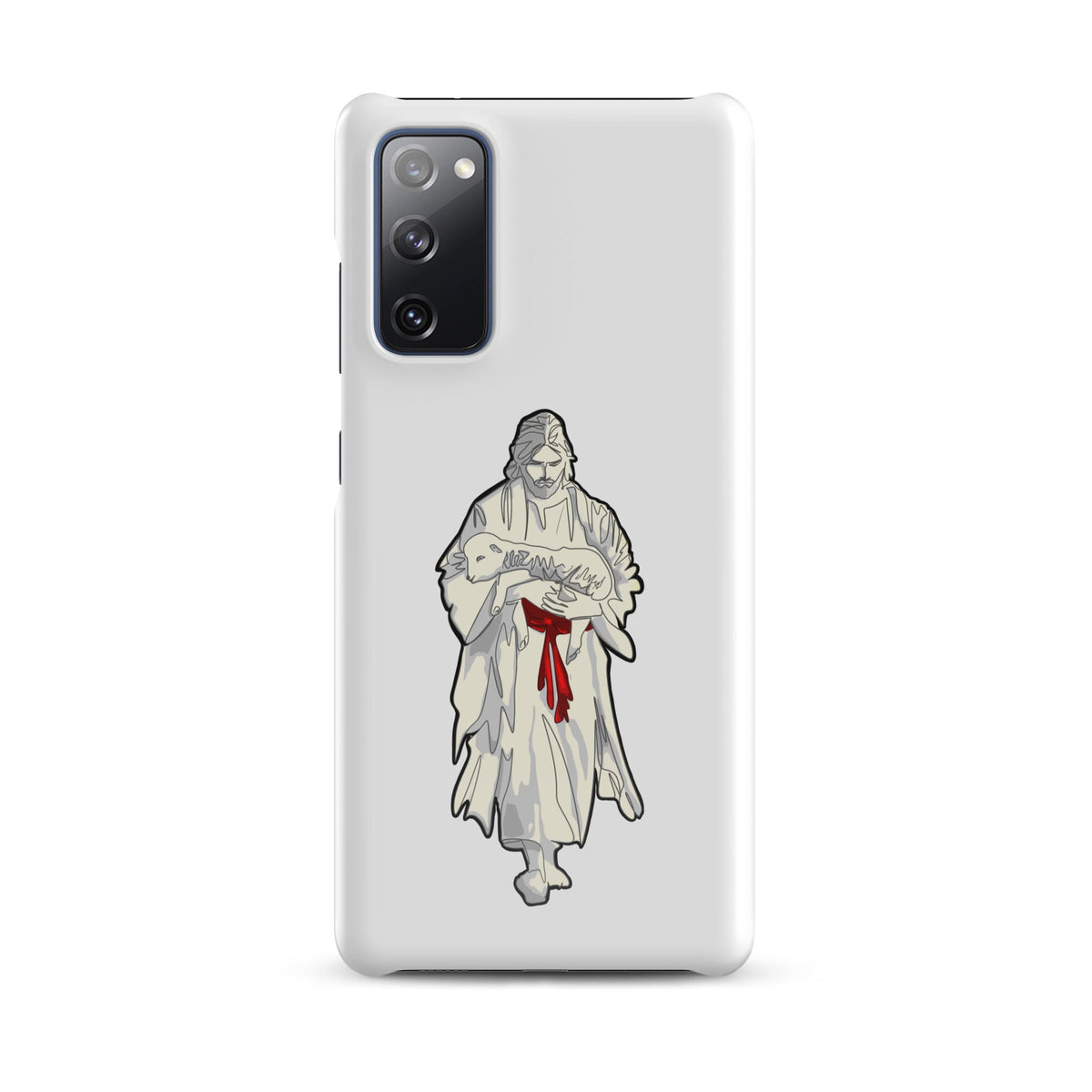 Jesus and Lamb snap case for Samsung Galaxy S20 FE — Christian Samsung case