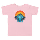 Born to Pray toddler tee in pink — kids faith apparel