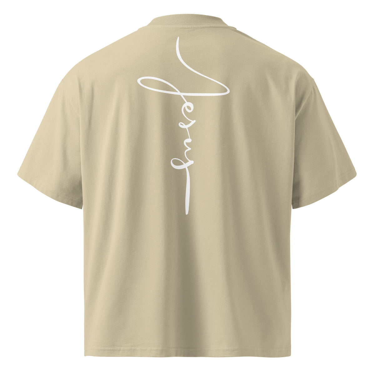 Kings Crown beige graphic t-shirt back